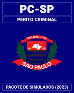 03 Simulados Inéditos - PC-SP - Perito Criminal + 01 Simulado Gratuito