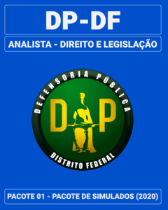 Pacote 01 - 03 Simulados Inéditos - DP-DF - Analista - Direito e Legislação - comprar online