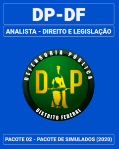 Pacote 02 - 03 Simulados Inéditos - DP-DF - Analista - Direito e Legislação - comprar online