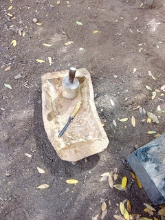 Batea de algarrobo mediana