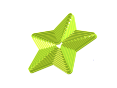 Cortante galletita estrella navidad x 10u de 3a16cms C1439 en internet