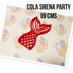 cortante galletita cola sirena party 09 cms C1145