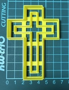 cortante galletita fondant cruz mod a crist x 09 cms comunion C414 - comprar online