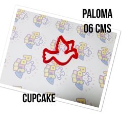 cortante galletita paloma 06 cms cupcake C1153