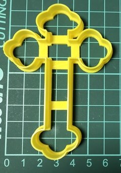cortante galletita fondant cruz mod d gotic curve x 09 cms comunion C417 - comprar online