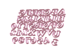 cortante galletitas letras abc + numeros 03 cm cooper C1204 en internet