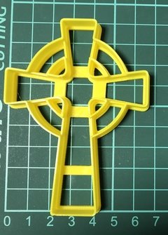 cortante galletita fondant cruz mod E crist x 09 cms comunion C418 - comprar online