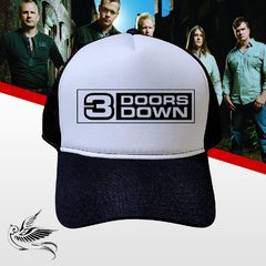 BONÉ 3 DOORS DOWN TRUCKER SNAPBACK