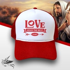 BONÉ LOVE JESUS THE BEST - loja online