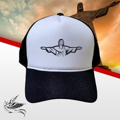 BONÉ CRISTO REDENTOR TRUCKER SNAPBACK - loja online