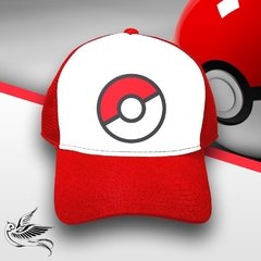 BONÉ POKEBALL RED - loja online