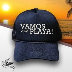 BONÉ VAMOS A LA PLAYA - Pássaro Dourado