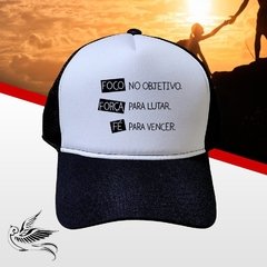 BONÉ FOCO FORÇA E FÉ SNAPBACK - loja online