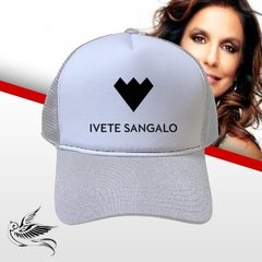 BONÉ IVETE SANGALO WHITE SNAPBACK TRUCKER - loja online