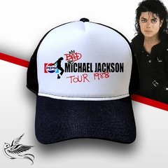 BONÉ MICHAEL JACKSON TOUR BAD 1988 - loja online