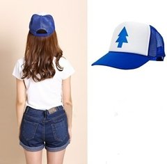 BONÉ GRAVITY FALLS AZUL SNAPBACK TRUCKER - Pássaro Dourado