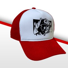 BONÉ BOMBEIRO FIRE MAN RED SNAPBACK - comprar online