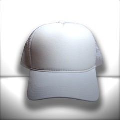 BONÉ BRANCO TRUCKER