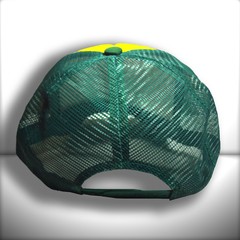 BONÉ AMARELO E VERDE TRUCKER na internet