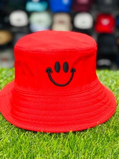 Chapéu Bucket Smile Red Hat Unissex