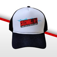 BONÉ CALCINHA PRETA TRUCKER SNAPBACK