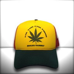 BONÉ CANNABIS REGGAE EDUCATE