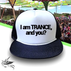 BONÉ I AM TRANCE AND YOU? - comprar online