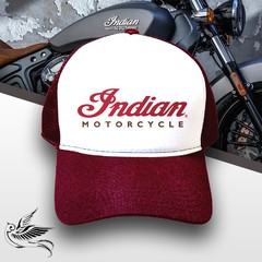 BONÉ INDIAN MOTORCYCLE ESCUDO