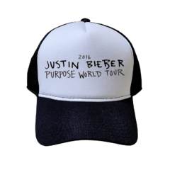 BONÉ JUSTIN BIEBER WORLD TOUR 2016