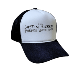 BONÉ JUSTIN BIEBER WORLD TOUR 2016 - comprar online