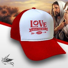 BONÉ LOVE JESUS THE BEST - comprar online