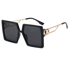 Óculos de Sol Feminina Classic Oversized Luxo Fashion na internet