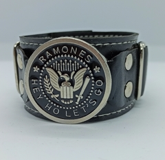 BRACELETE PULSEIRA RAMONES HEY HO LETS GO PREMIUM