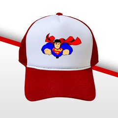 BONÉ SUPERMAN RED TRUCKER