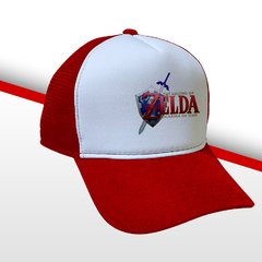 BONÉ ZELDA CLASSIC RED TRUCKER - comprar online