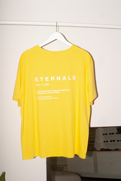 Remera Eternals Amarilla - comprar online