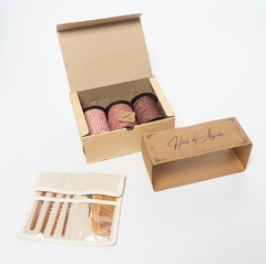 Caja Box Algodón Bicolor 2,5mm - tienda online