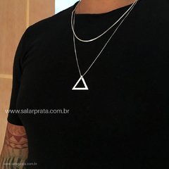 Colar Geométrico Masculino - comprar online