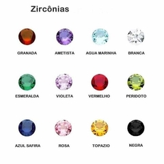 Anel Luxury Personalizado com zircônia - loja online