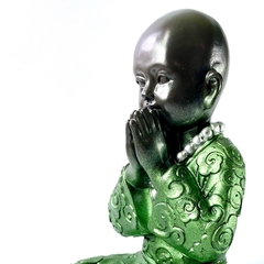 Buda monje de la Meditacion Yeso - comprar online