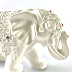 Elefante Blanco Prosperidad Yeso - comprar online
