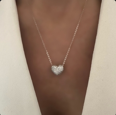 CADENA HEART SILVER