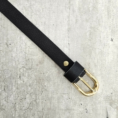 Cinto MINI LUNI GOLD - Negro - comprar online