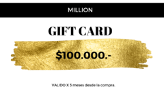 GIFT CARD $100.000 “GOLD”