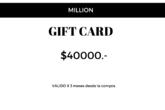 GIFT CARD $40.000