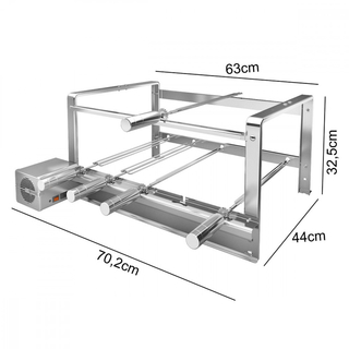 Churrasqueira Giragrill Kit 4305 F - comprar online