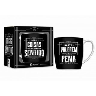 Caneca Porcelana Urban - Basta Valer A Pena