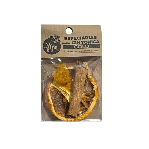 Kit Especiarias P/ Gin Gold: Laranja, Goldberry e Canela - comprar online