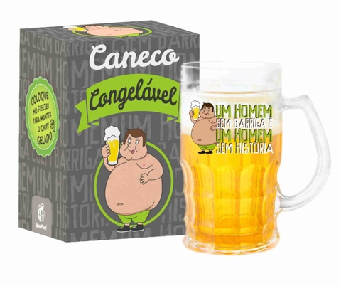 Caneca Gel 450ml - Um Homem Sem Barriga - comprar online