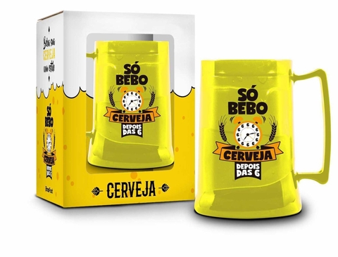 Caneca Gel 300ml - Só Bebo Depois Das 6